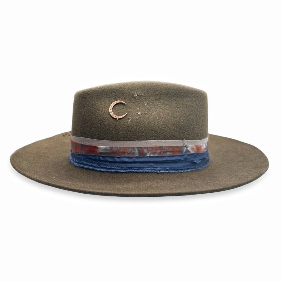 Hats dominique cohen | Balance, A Felt Modern Cowboy, In Pecan