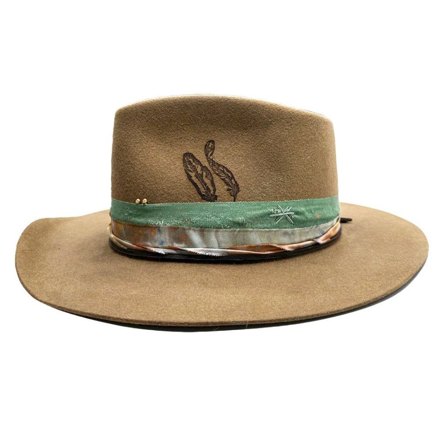 Hats dominique cohen | San Simeon, A Felt Classic Fedora, In Pecan