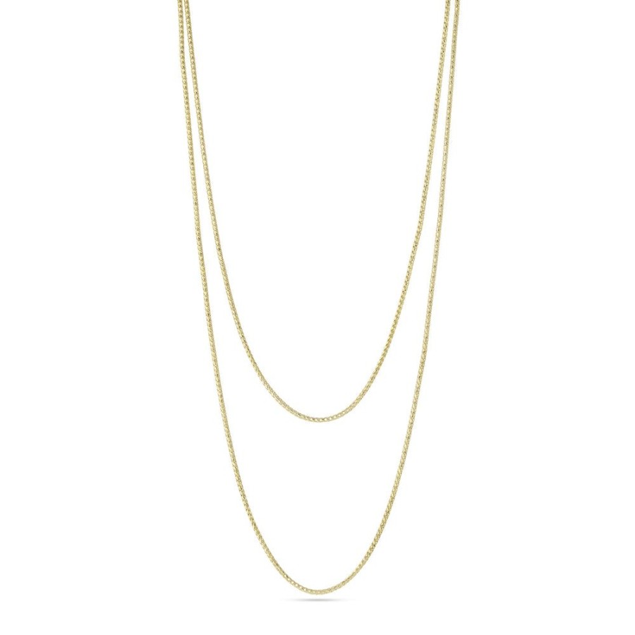 Jewelry dominique cohen Core Chains | Classic Franco Chain,In 18K Yellow Gold,30 Inch