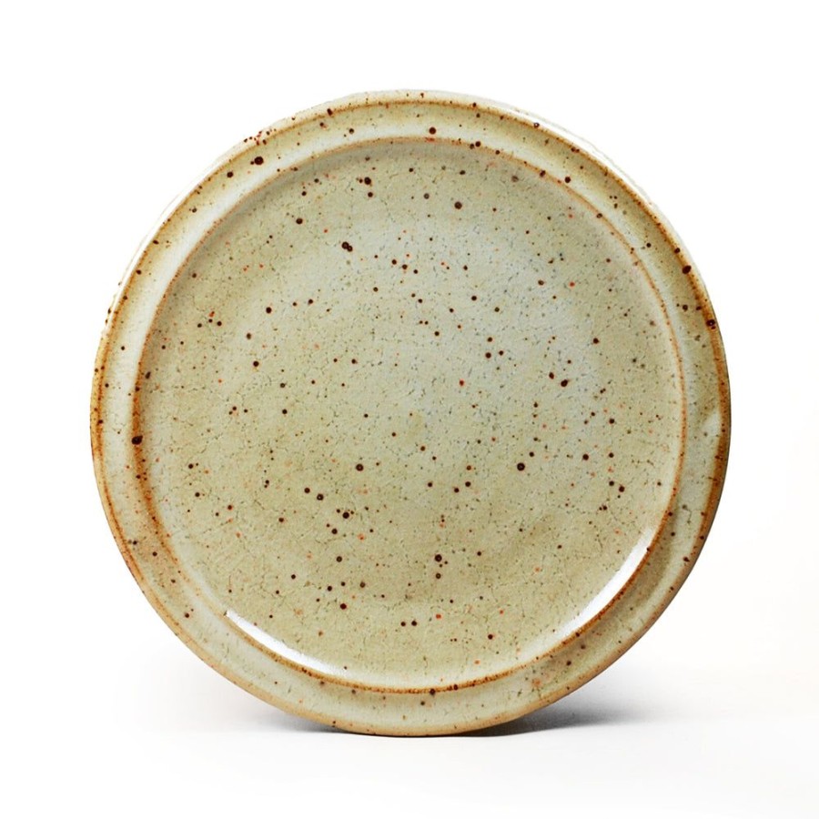 Art & Decor dominique cohen | Stoneware Serving Plate,In Shino,12.25 Inch Diameter, 1.5 Inch Depth