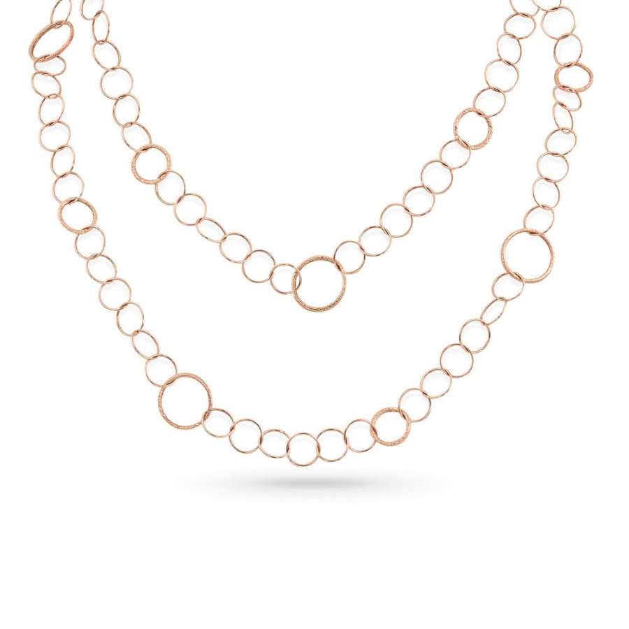 Jewelry dominique cohen Core Chains | Modern Ethereal Chain Necklace, In 18K Rose Gold, 42 Inch