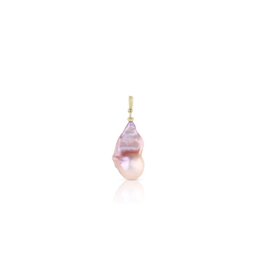 Jewelry dominique cohen | Baroque Fireball Pearl Pendant,In 18K Yellow Gold